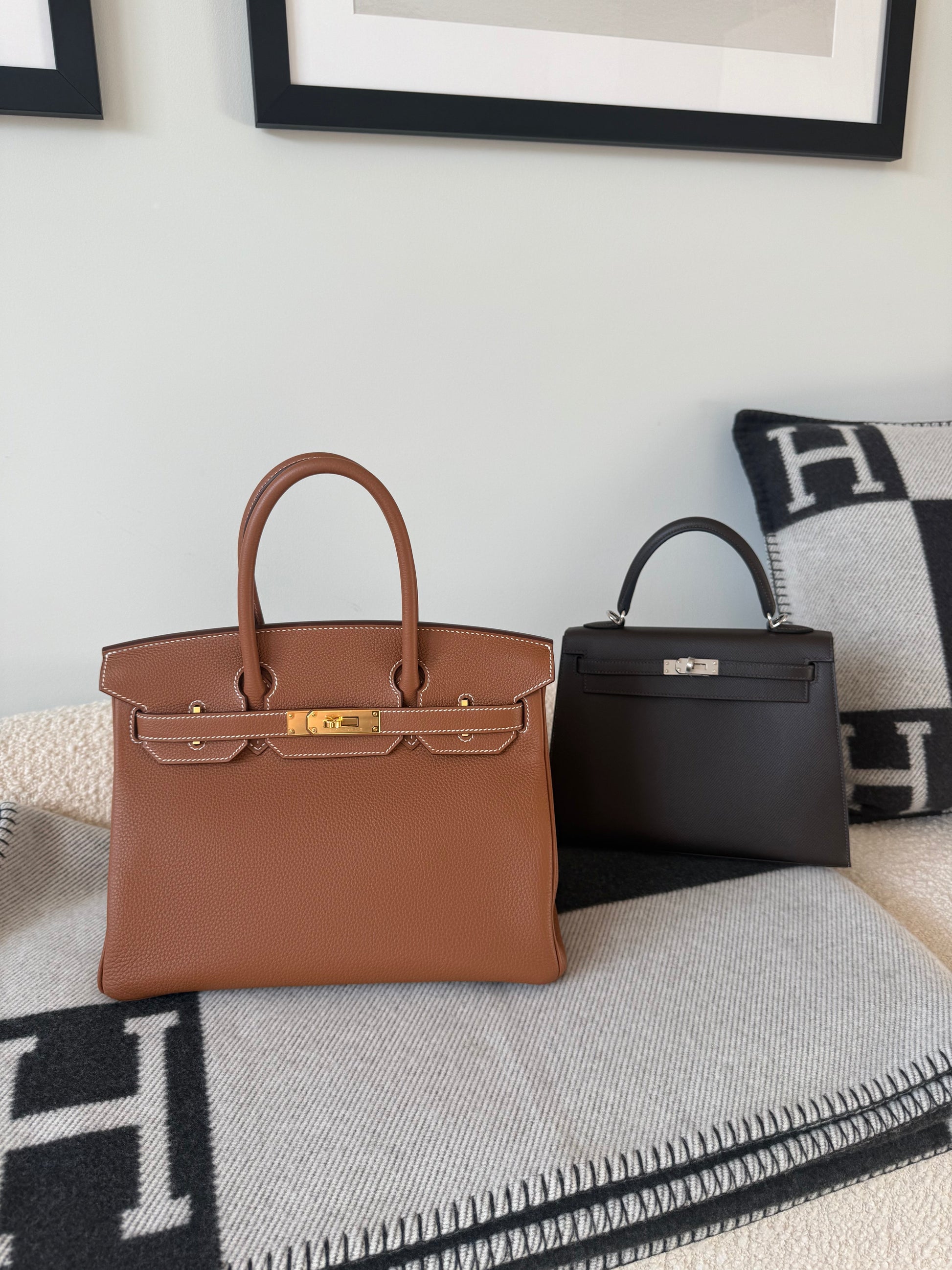 Hermes Birkin 30 Togo Gold on Gold - Carly Julia Sells Stuff, LLC