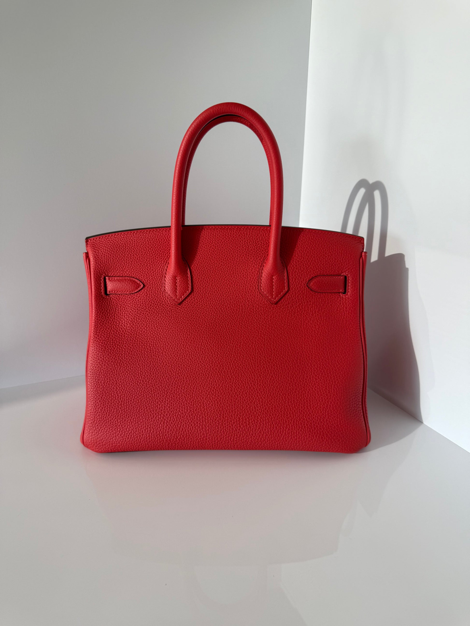 Hermes Birkin 30 Togo Red GHW 2013 - Carly Julia Sells Stuff, LLC