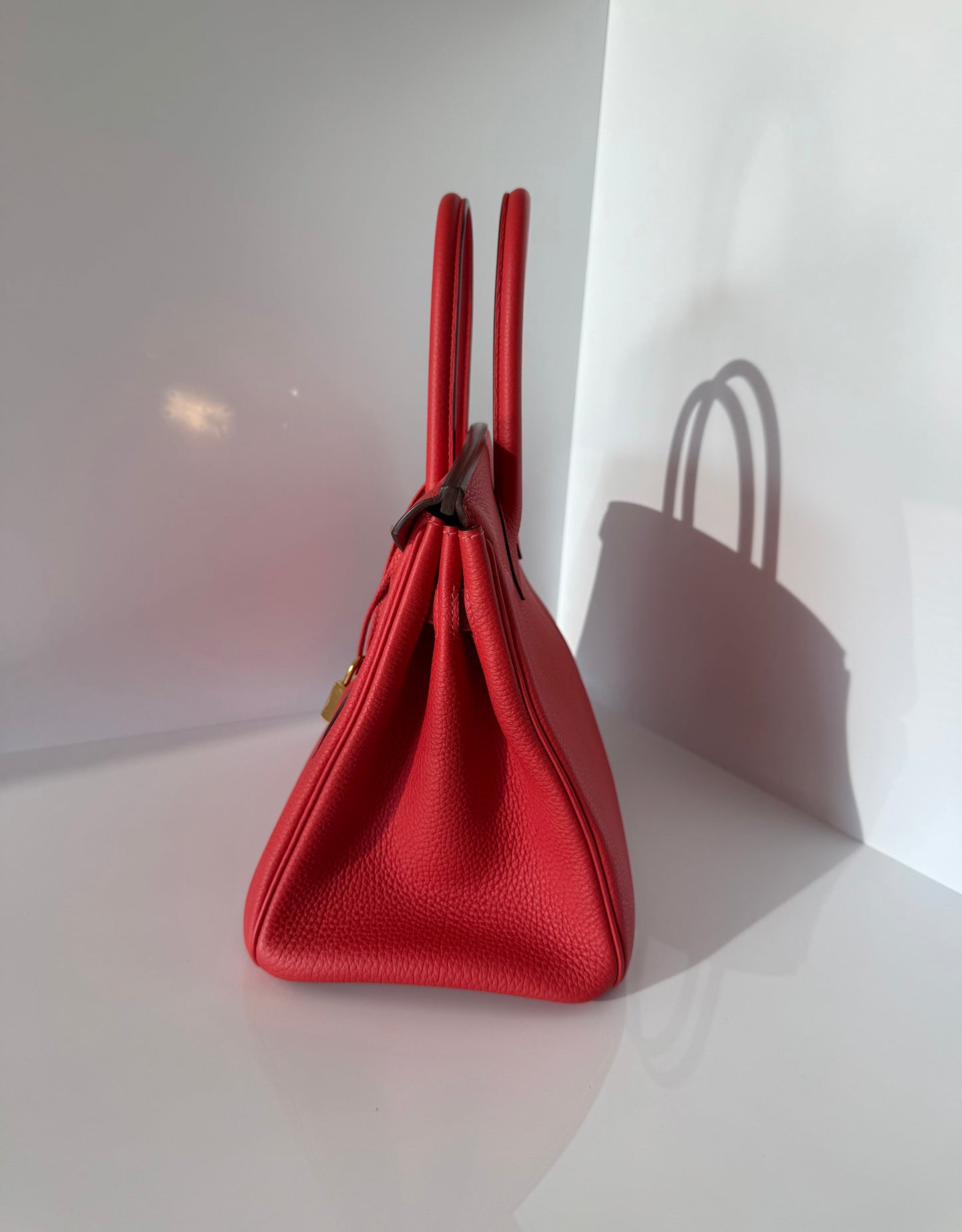 Hermes Birkin 30 Togo Red GHW 2013 - Carly Julia Sells Stuff, LLC