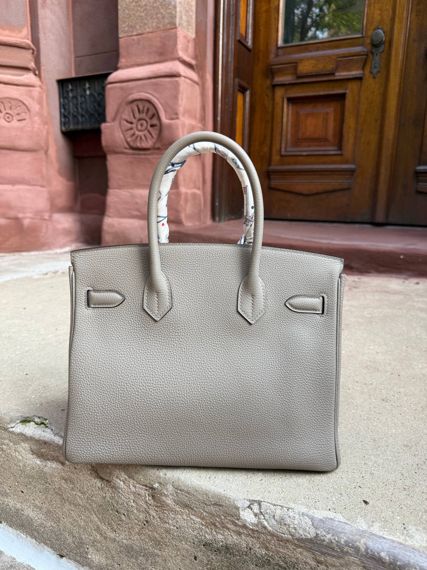 Hermes Birkin 30 Togo Retourne Gris Aphalte GHW - Carly Julia Sells Stuff, LLC