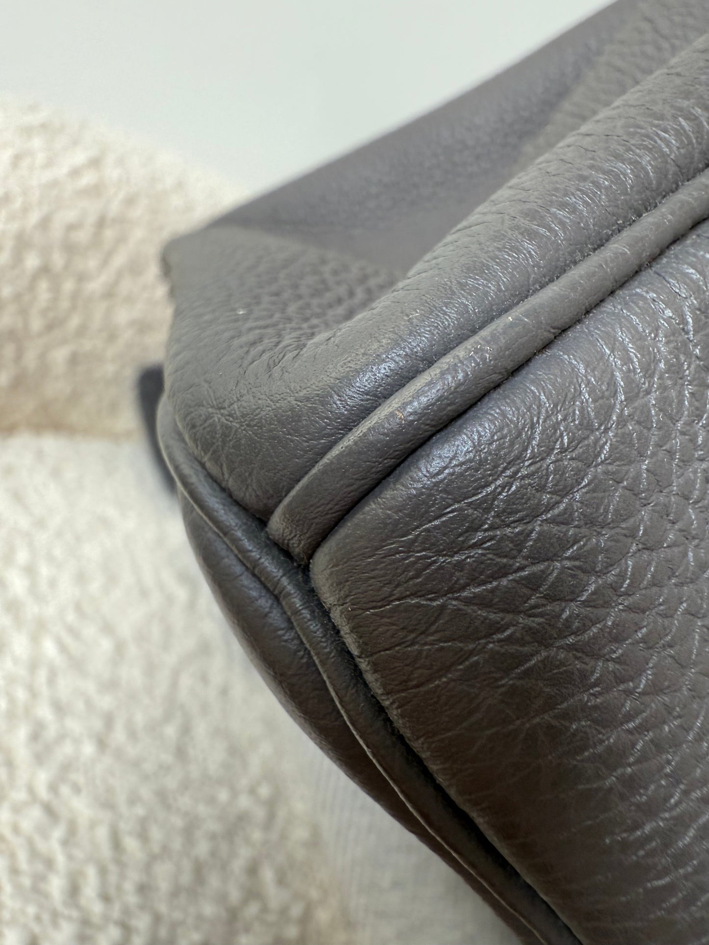 Hermes Birkin 30 Togo Retourne Gris Etain GHW - Carly Julia Sells Stuff, LLC