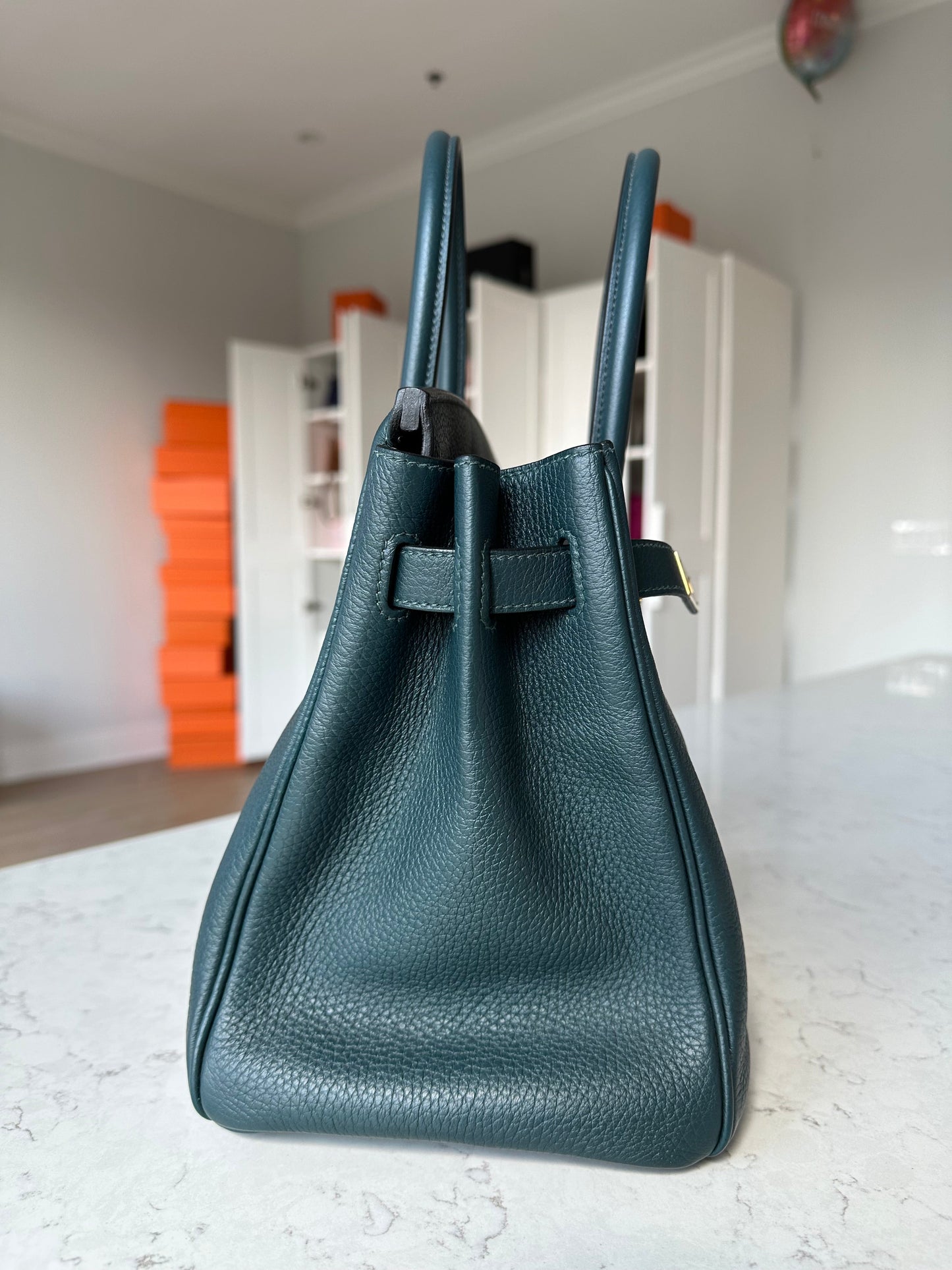 Hermes Birkin 30 Vert Cypress GHW - Carly Julia Sells Stuff, LLC