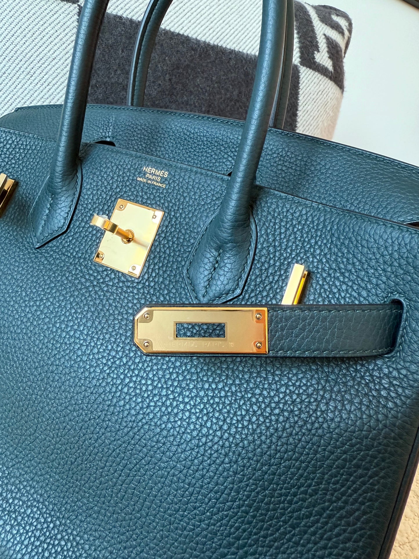 Hermès Birkin 30 Vert Cypress GHW - Carly Julia Sells Stuff, LLC