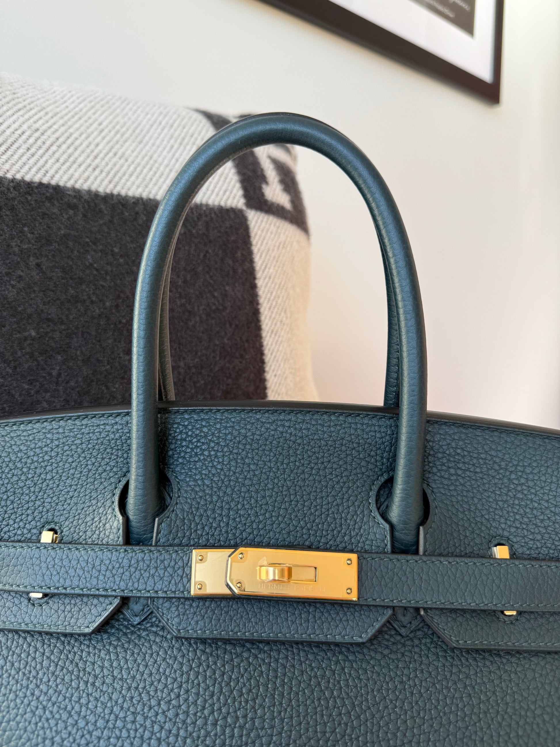 Hermès Birkin 30 Vert Cypress GHW - Carly Julia Sells Stuff, LLC