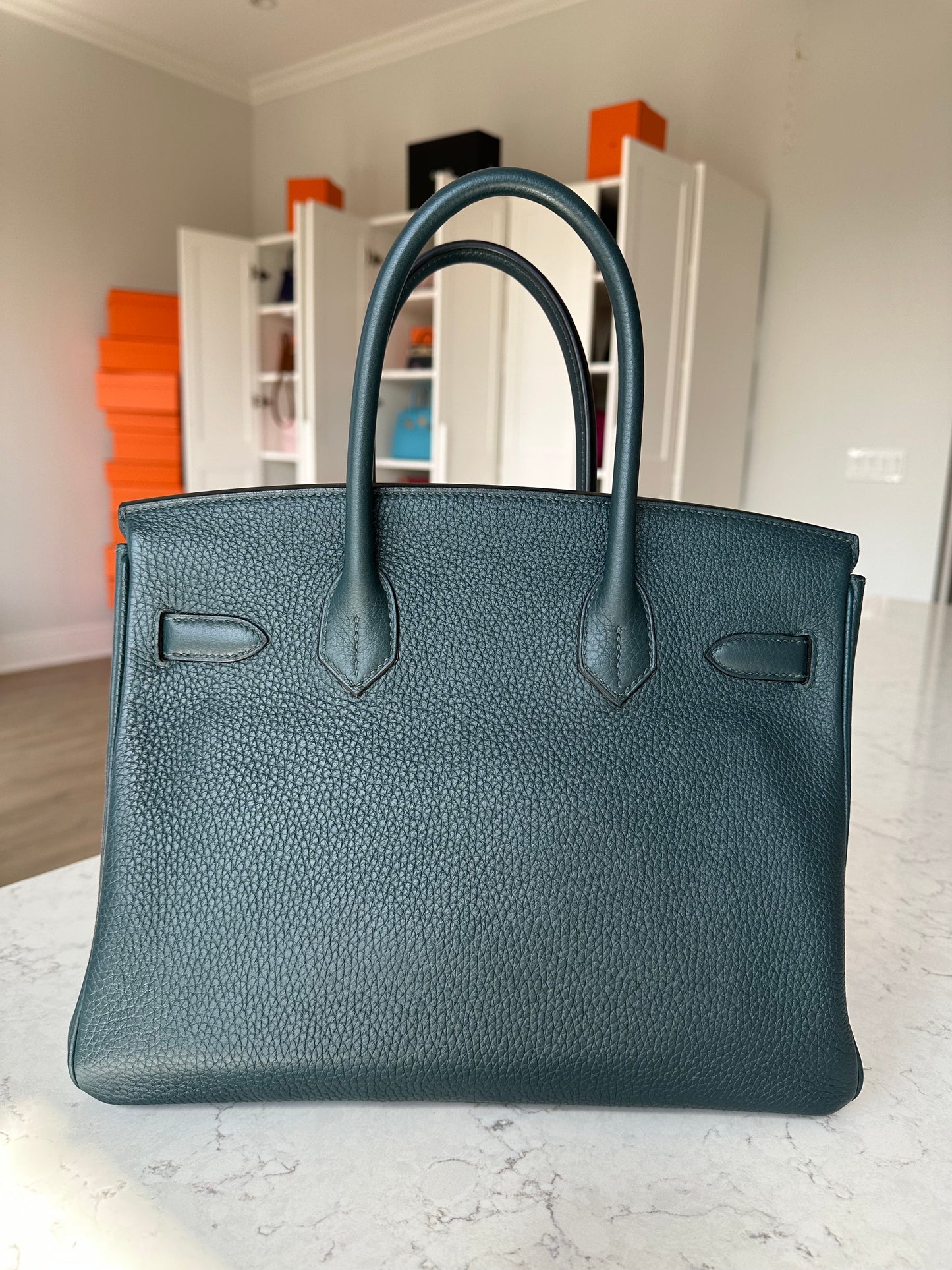 Hermes Birkin 30 Vert Cypress GHW - Carly Julia Sells Stuff, LLC