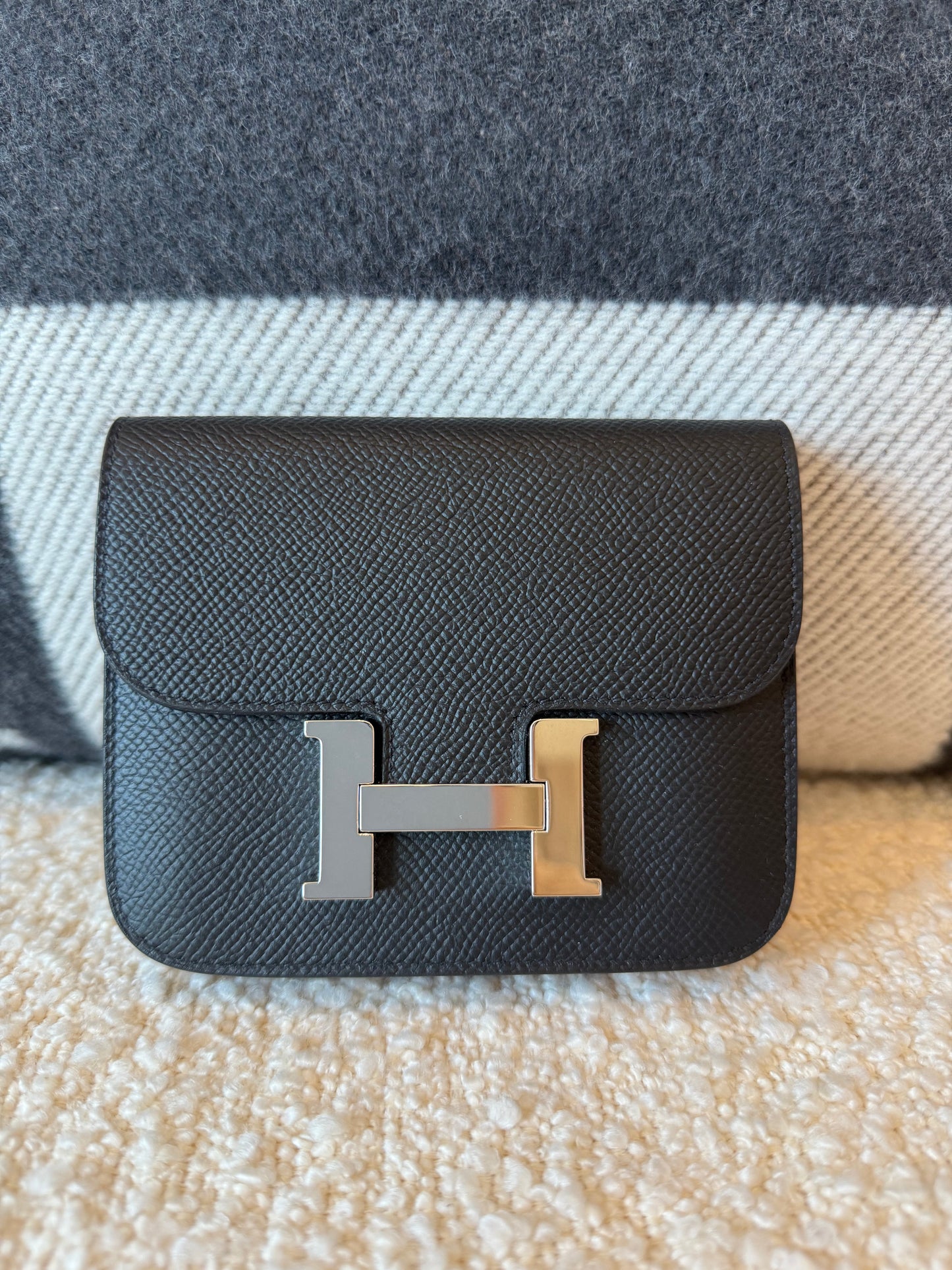 Hermes Constance Slim Wallet Noir PHW - Carly Julia Sells Stuff, LLC