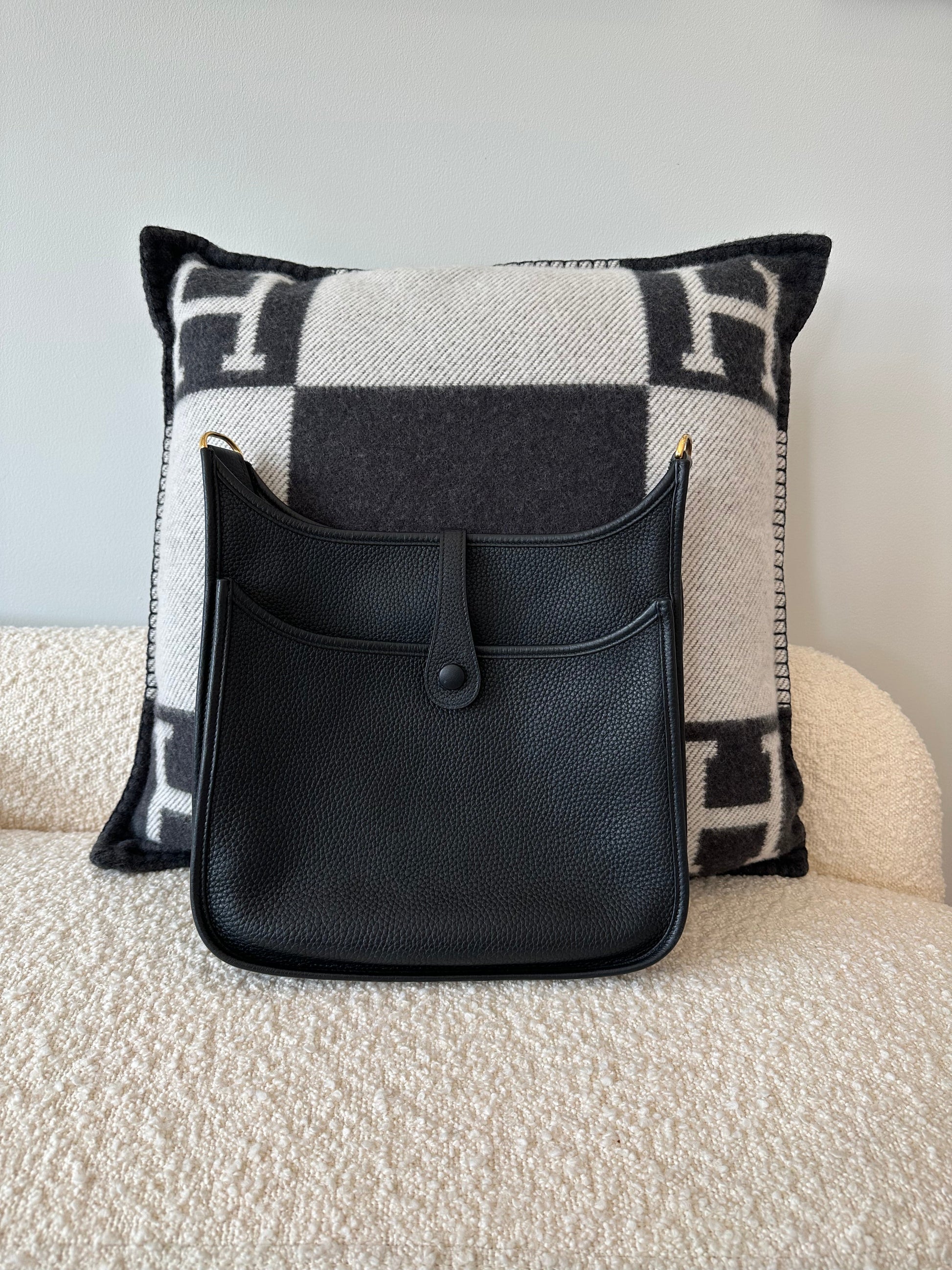 Hermes Evelyne 29 Noir GHW - Carly Julia Sells Stuff, LLC