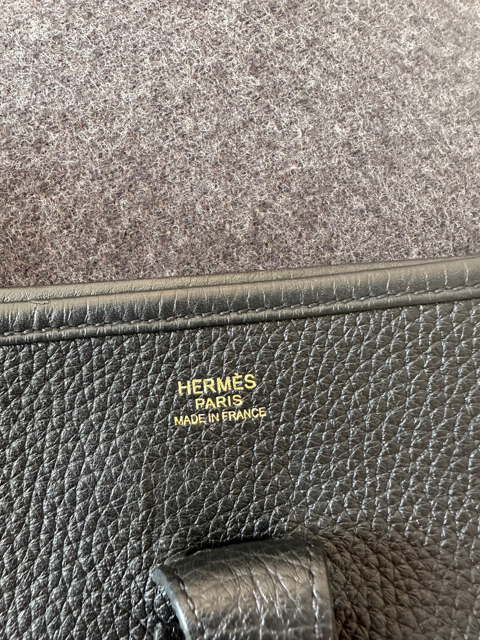 Hermes Evelyne 29 Noir GHW - Carly Julia Sells Stuff, LLC