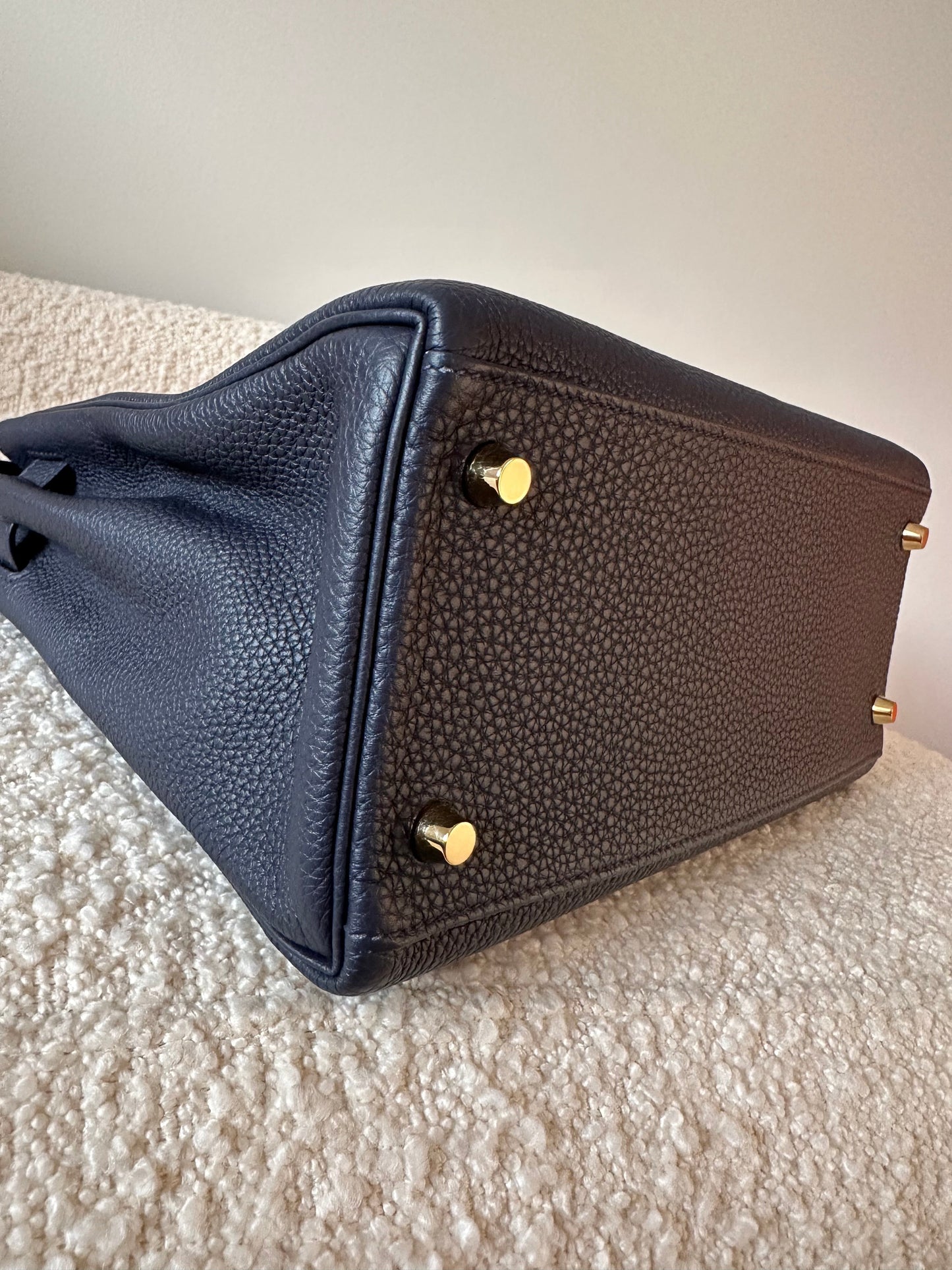 Hermes Kelly 28 Blue Nuit GHW - Carly Julia Sells Stuff, LLC