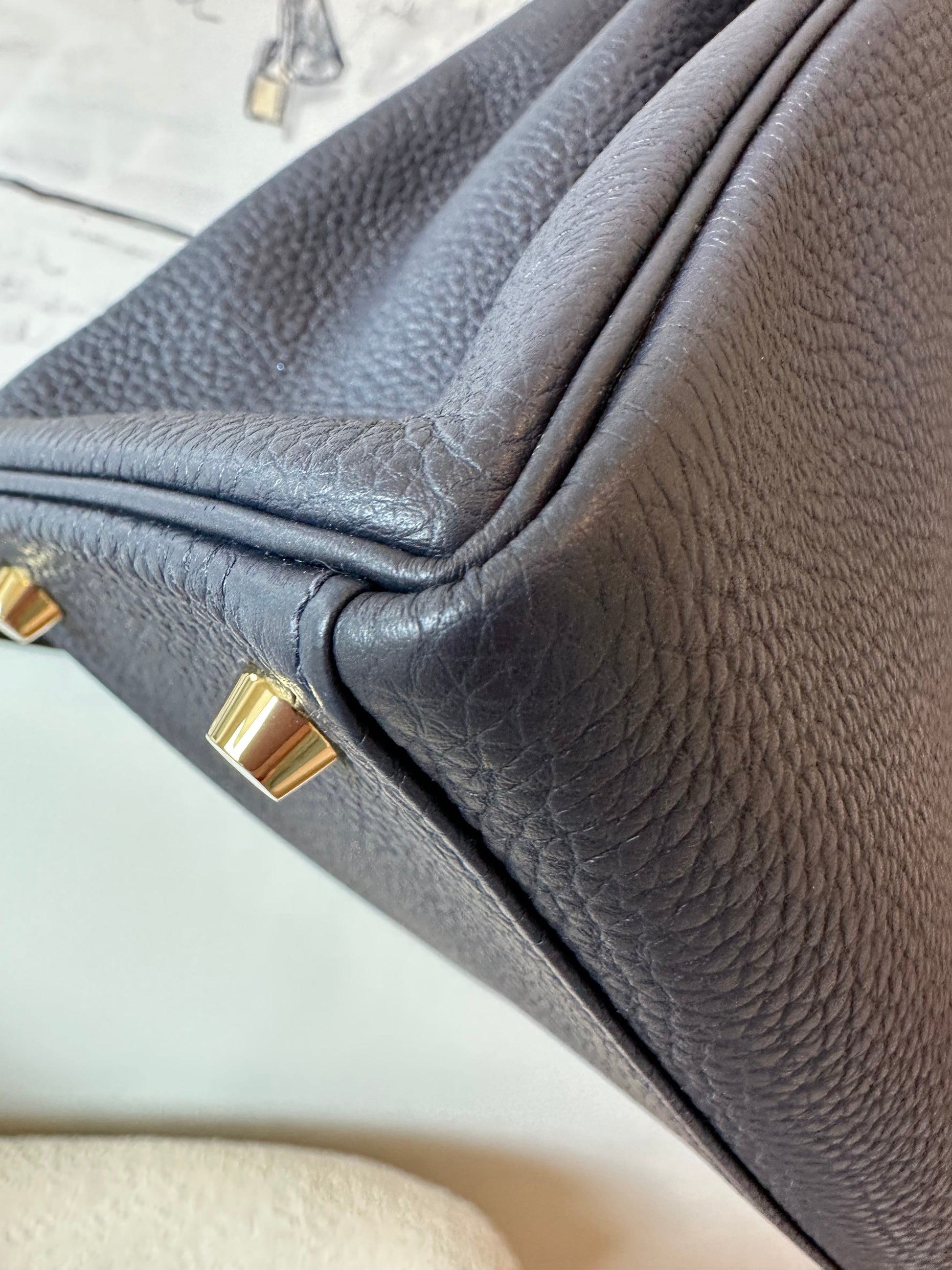 Hermes Kelly 28 Blue Nuit GHW - Carly Julia Sells Stuff, LLC