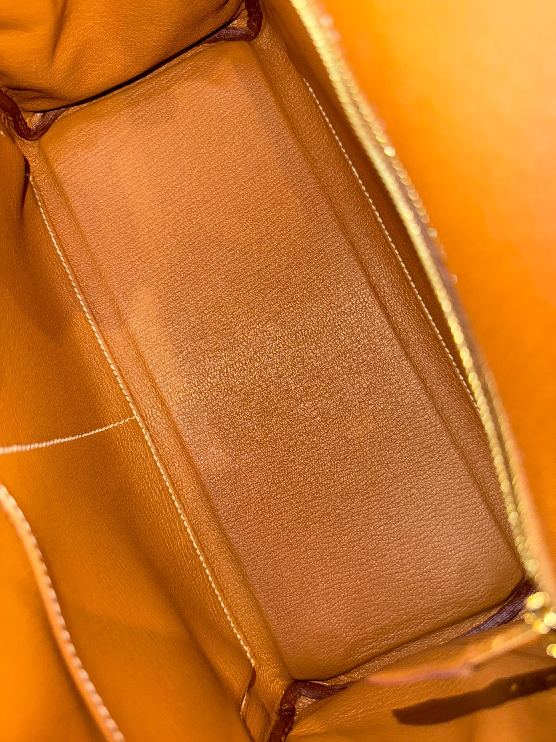 Hermes Kelly 28 Togo Retourne Gold on Gold - Carly Julia Sells Stuff, LLC