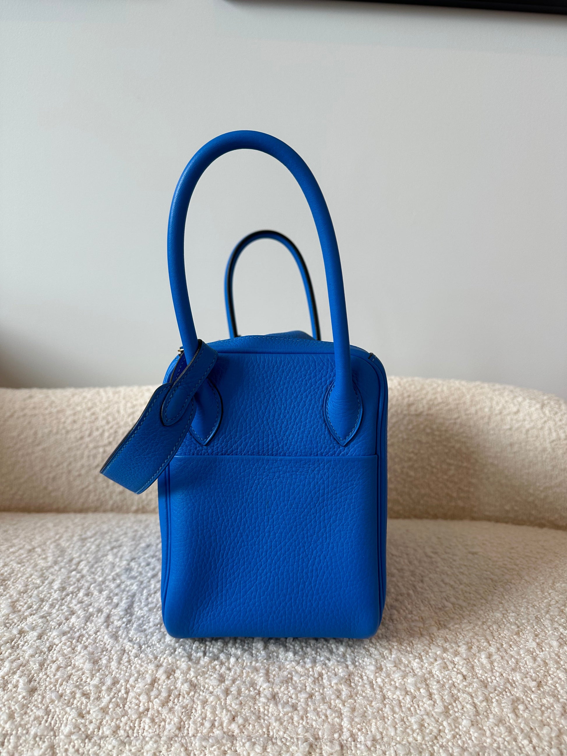 Hermes Lindy 26 Blue Royal GHW - Carly Julia Sells Stuff, LLC