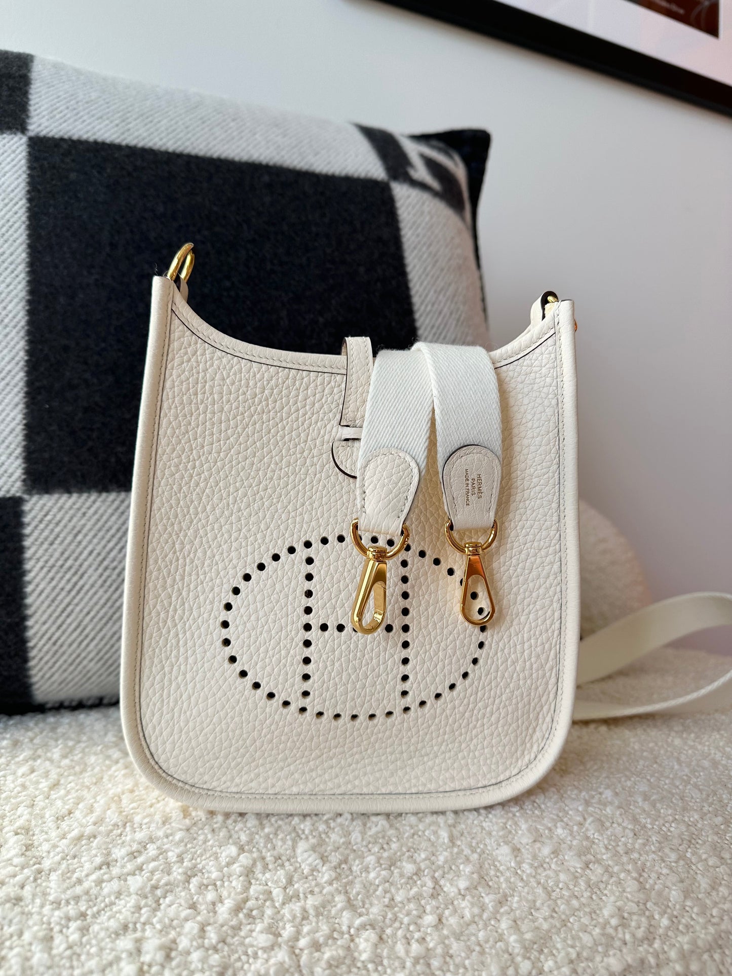 Hermes Mini Evelyne TPM Nata GHW - Carly Julia Sells Stuff, LLC