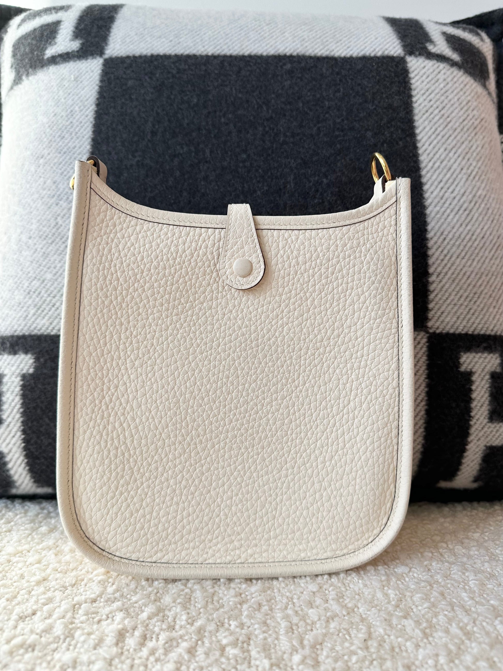 Hermes Mini Evelyne TPM Nata GHW - Carly Julia Sells Stuff, LLC