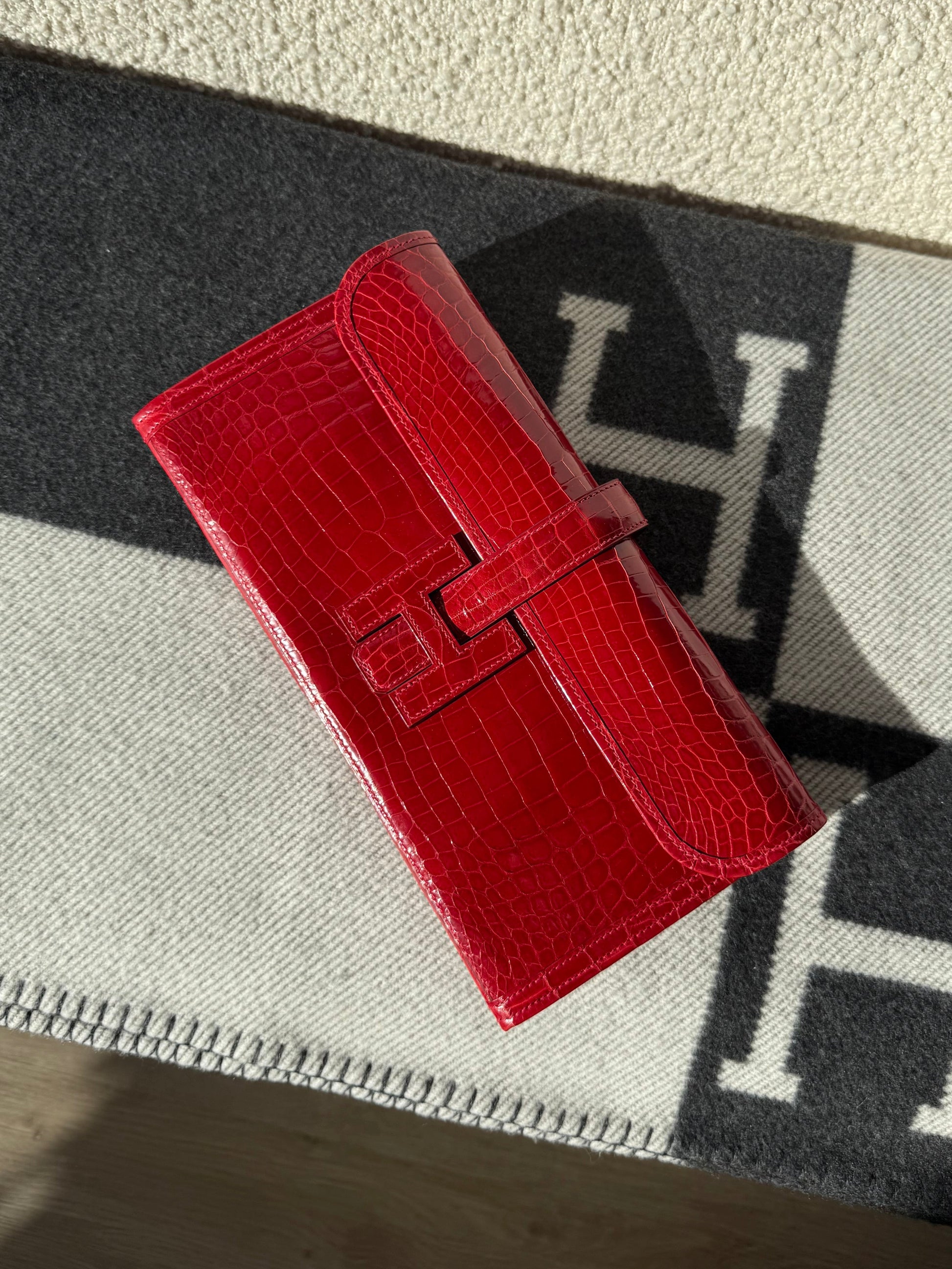 Hermes Niloticus Crocodile Jige 29 Braise - Carly Julia Sells Stuff, LLC