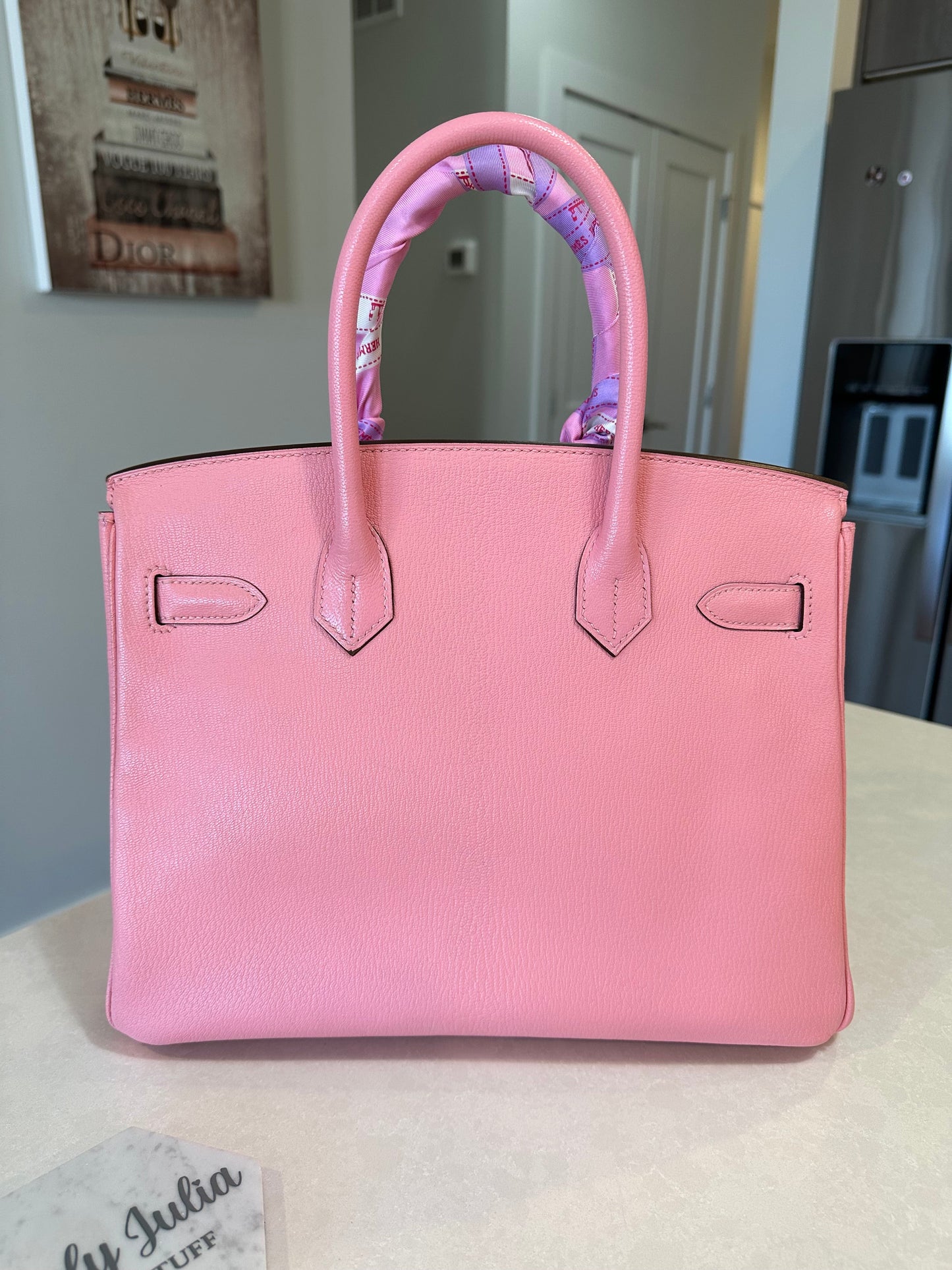 Hermes Special Order Birkin 30 Chèvre Rose Confetti - Carly Julia Sells Stuff, LLC