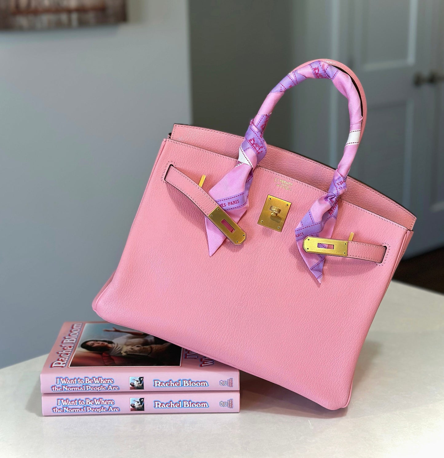 Hermes Special Order Birkin 30 Chèvre Rose Confetti - Carly Julia Sells Stuff, LLC