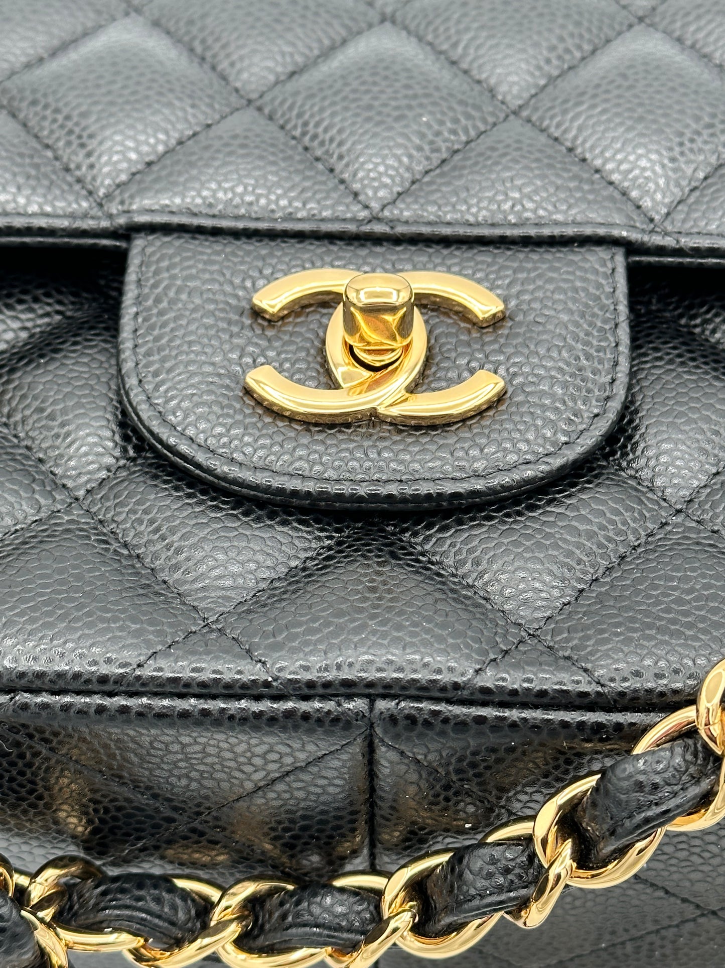 Chanel Jumbo Caviar Double Flap