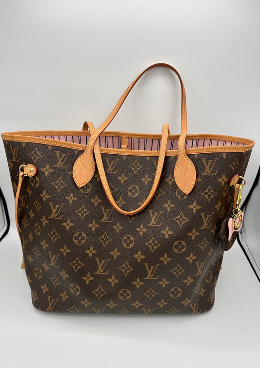 Louis Vuitton Rose Ballerine MM Neverfull