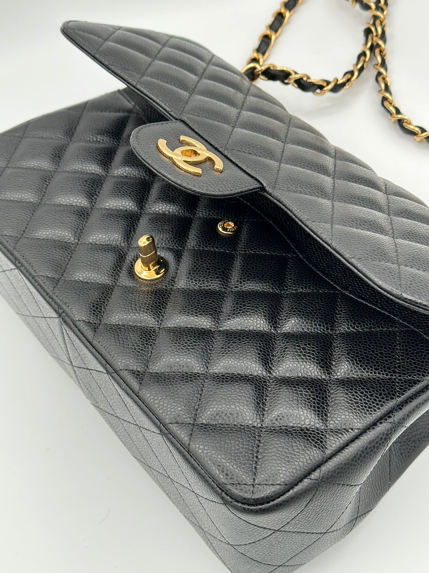 Chanel Jumbo Caviar Double Flap