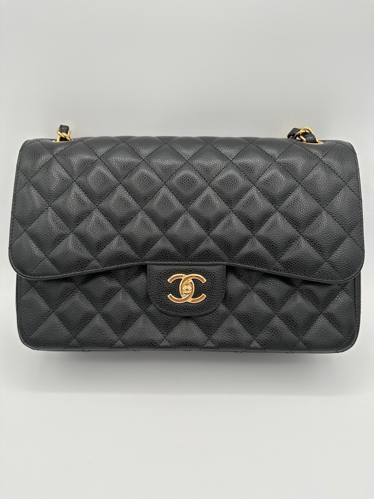 Chanel Jumbo Caviar Double Flap