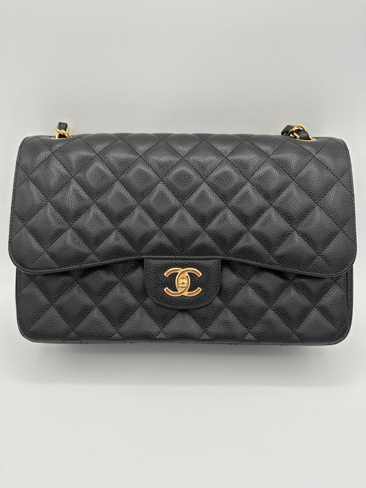 Chanel Jumbo Caviar Double Flap