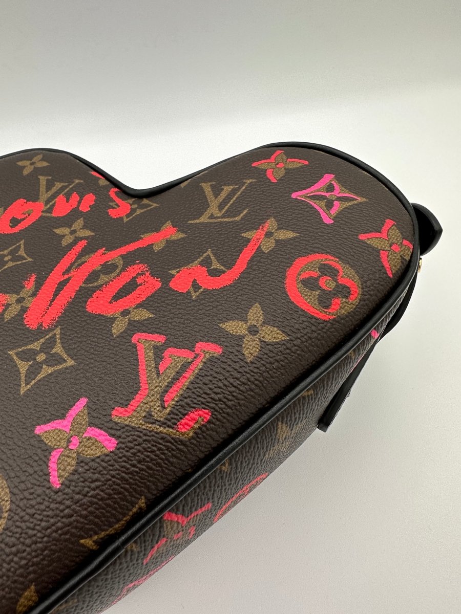 Louis Vuitton Limited Edition ‘Fall In Love’ Sac Coeur Heart Bag - Carly Julia Sells Stuff, LLC