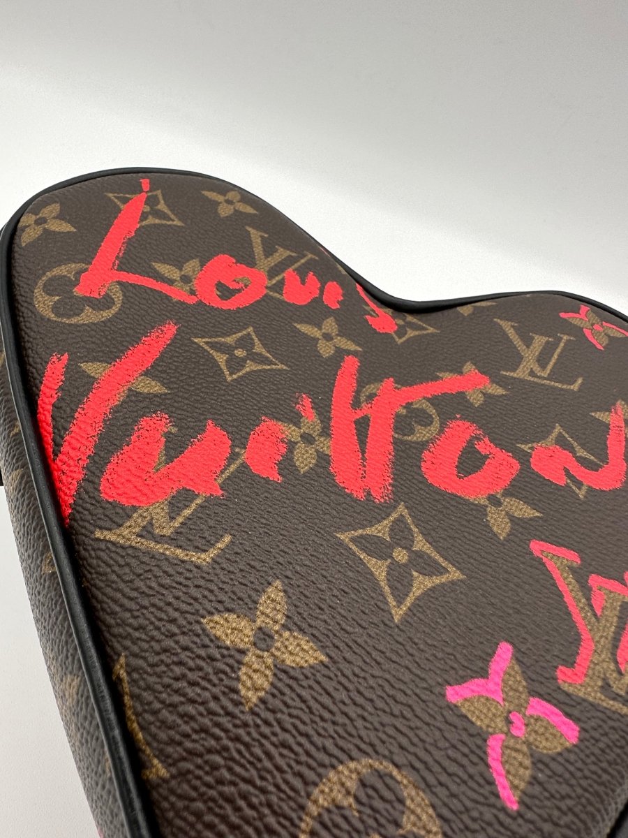 Louis Vuitton Limited Edition ‘Fall In Love’ Sac Coeur Heart Bag - Carly Julia Sells Stuff, LLC