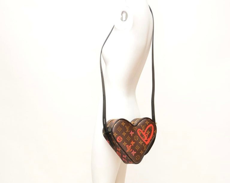 Louis Vuitton Limited Edition ‘Fall In Love’ Sac Coeur Heart Bag - Carly Julia Sells Stuff, LLC