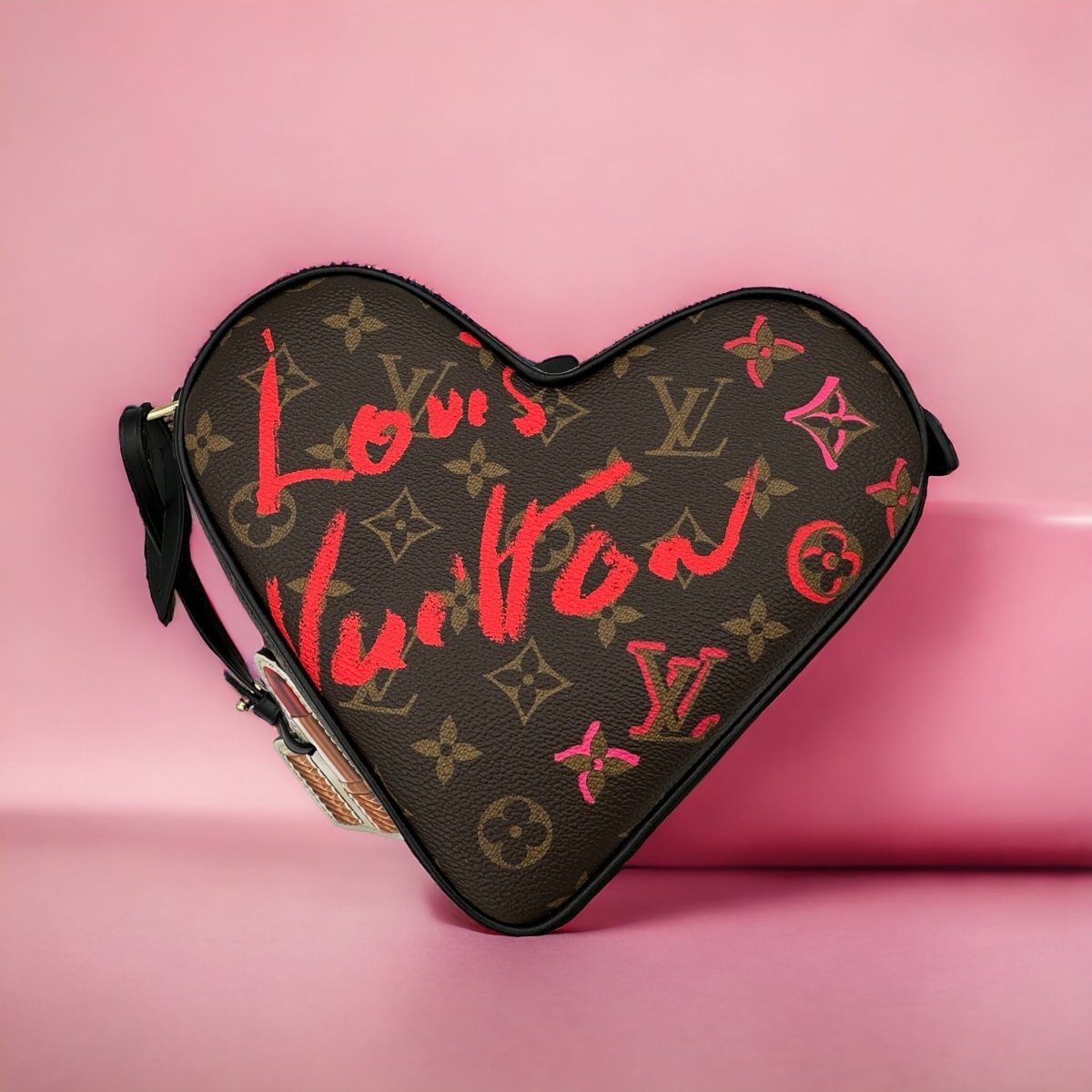 Louis Vuitton Limited Edition ‘Fall In Love’ Sac Coeur Heart Bag - Carly Julia Sells Stuff, LLC