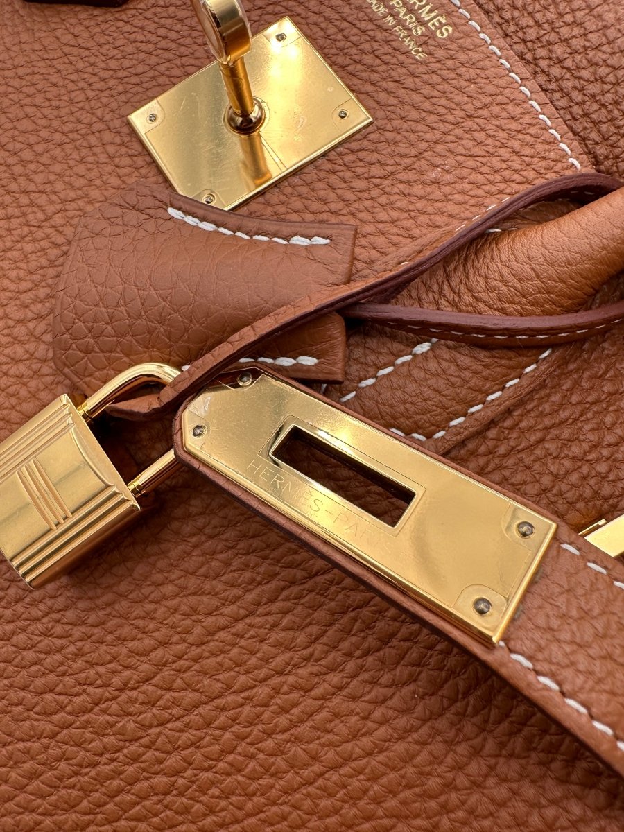 Reserved: Hermes 2016 Birkin 30 Gold on Gold - Carly Julia Sells Stuff, LLC