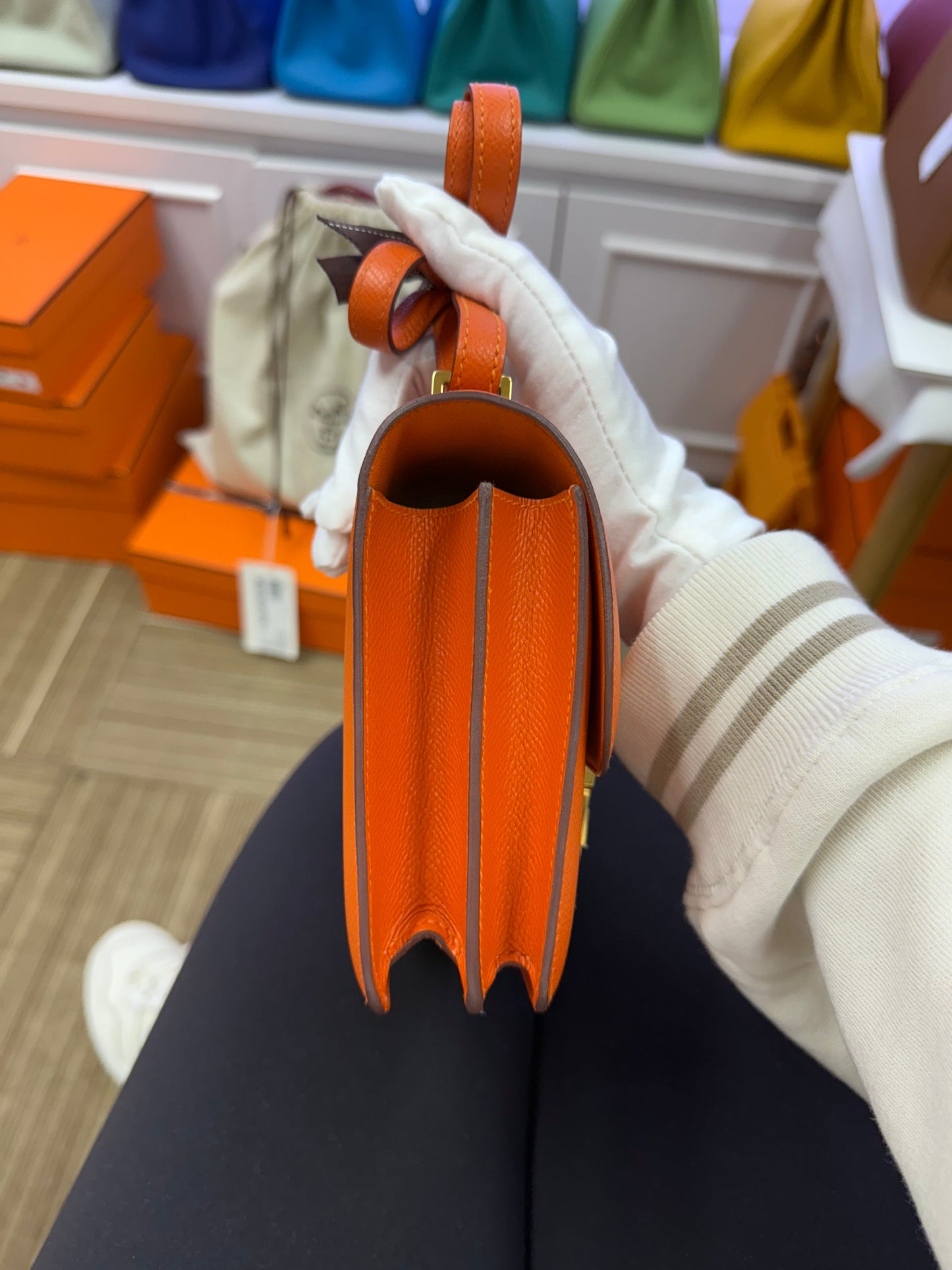 RESERVED Hermes Constance 18 Epsom Fue GHW - Carly Julia Sells Stuff, LLC