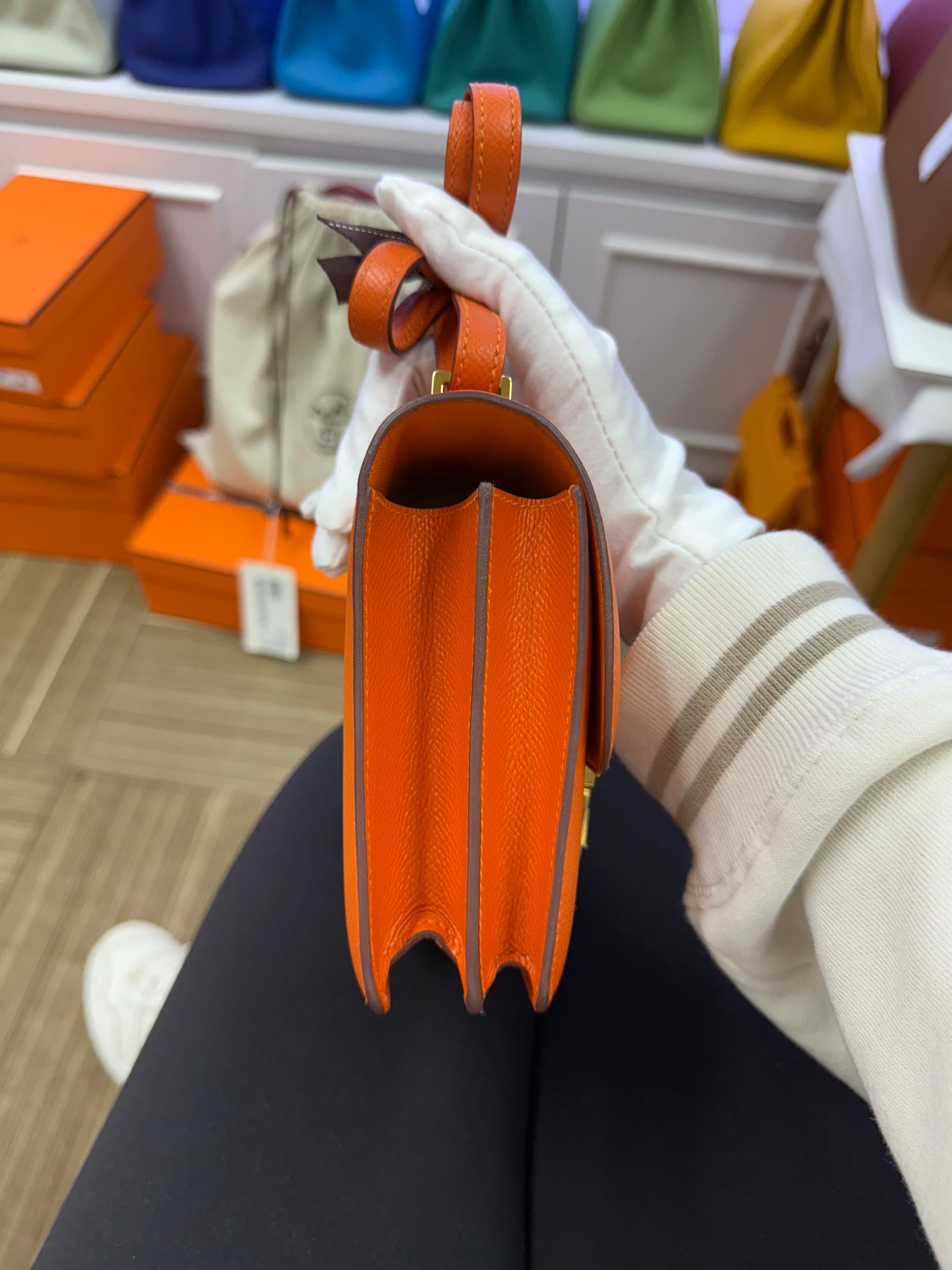 RESERVED Hermes Constance 18 Epsom Fue GHW - Carly Julia Sells Stuff, LLC