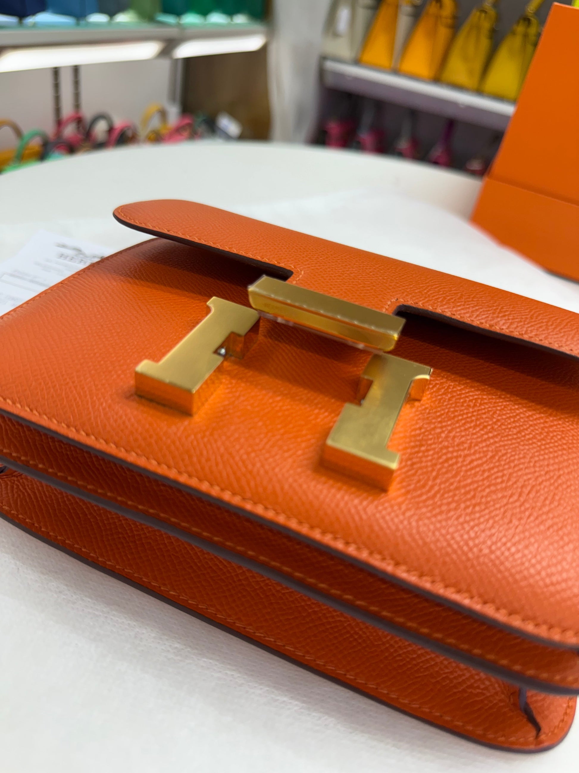 RESERVED Hermes Constance 18 Epsom Fue GHW - Carly Julia Sells Stuff, LLC