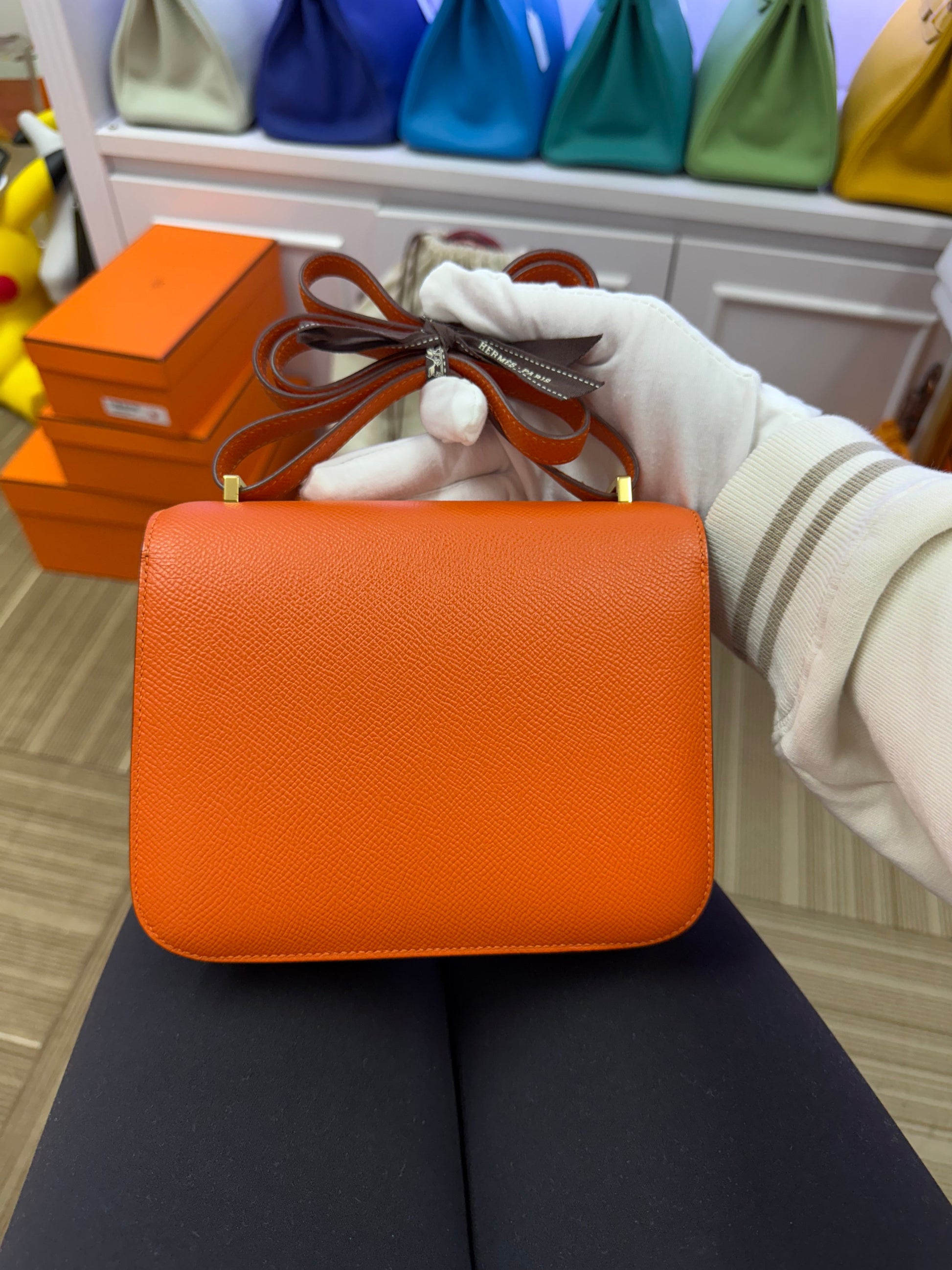 RESERVED Hermes Constance 18 Epsom Fue GHW - Carly Julia Sells Stuff, LLC