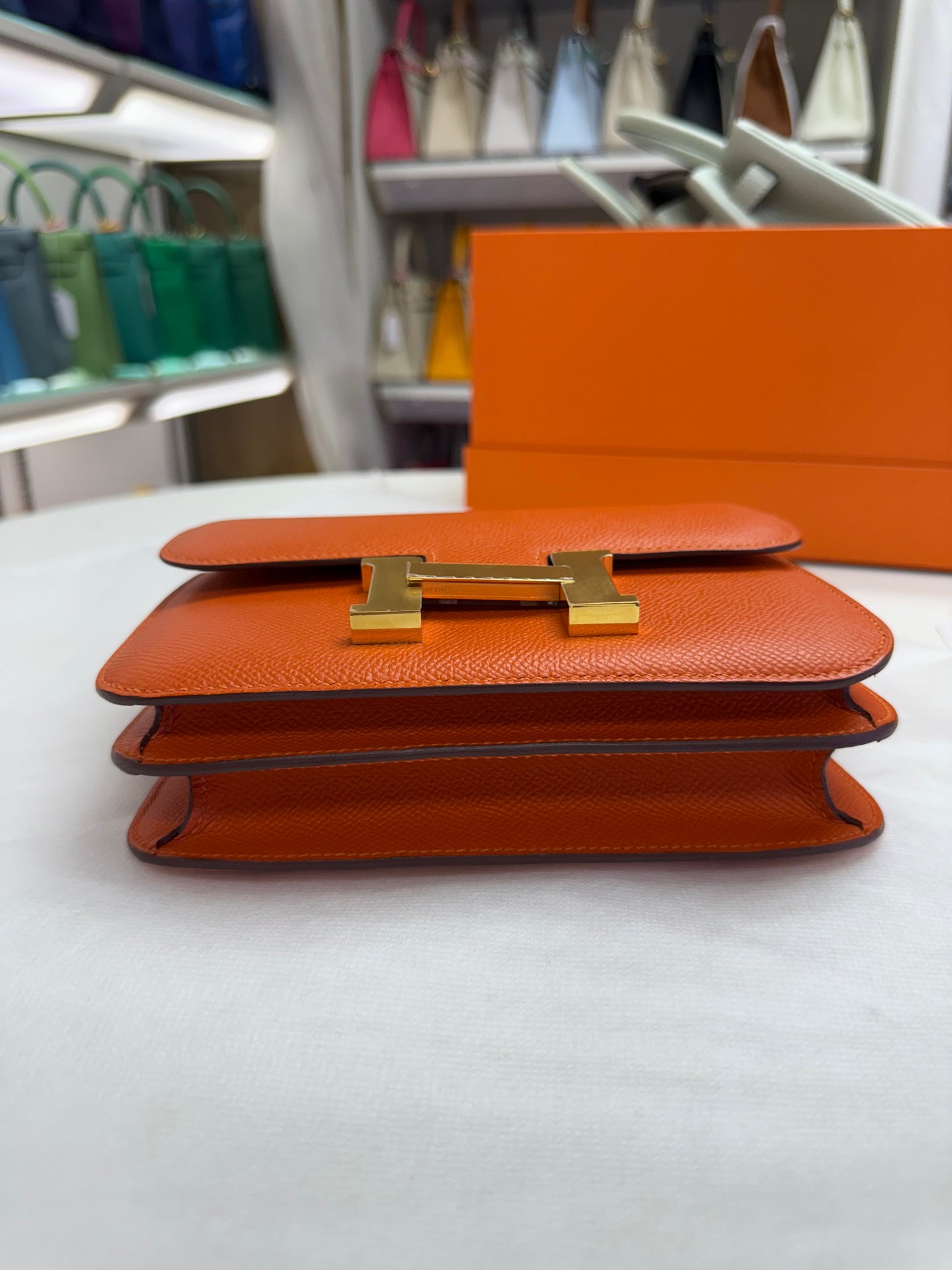 RESERVED Hermes Constance 18 Epsom Fue GHW - Carly Julia Sells Stuff, LLC