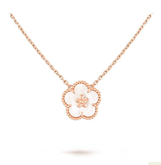 Van Cleef & Arpels Lucky Spring Pendant Plum Blossom - Carly Julia Sells Stuff, LLC