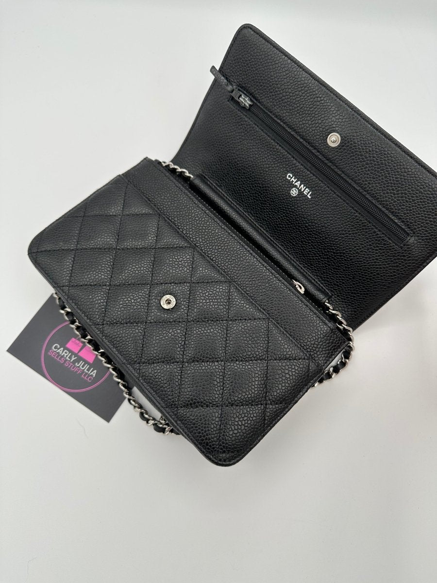 CHANEL Black Caviar WOC SHW - Carly Julia Sells Stuff, LLC