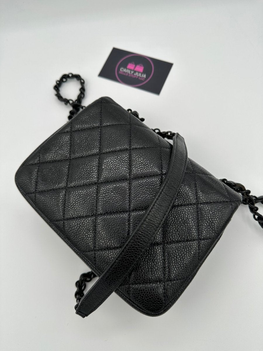 CHANEL Black Incognito Square Flap - Carly Julia Sells Stuff, LLC