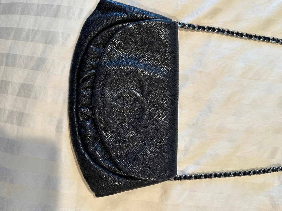 CHANEL Caviar Half Moon WOC Crossbody - Carly Julia Sells Stuff, LLC