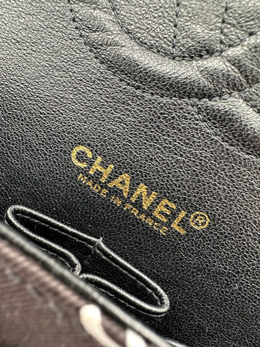 CHANEL Limited Edition Vintage Coco Logo Canvas Double Flap - Carly Julia Sells Stuff, LLC