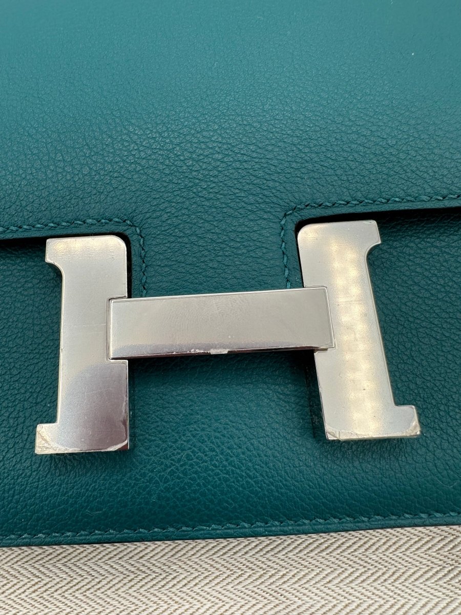 Hermes 2022 Constance 18 Vert Bosphore PHW - Carly Julia Sells Stuff, LLC