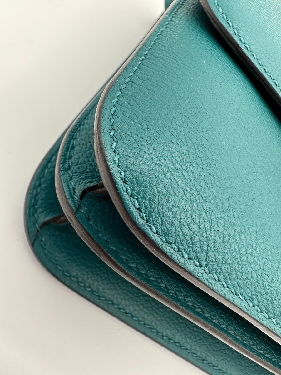 Hermes 2022 Constance 18 Vert Bosphore PHW - Carly Julia Sells Stuff, LLC