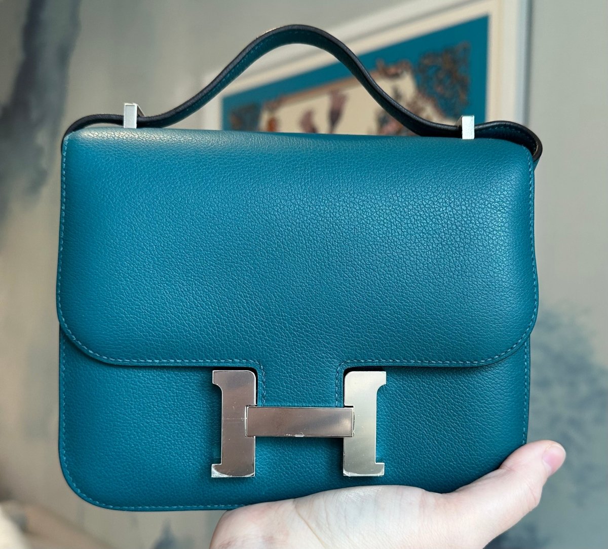 Hermes 2022 Constance 18 Vert Bosphore PHW - Carly Julia Sells Stuff, LLC