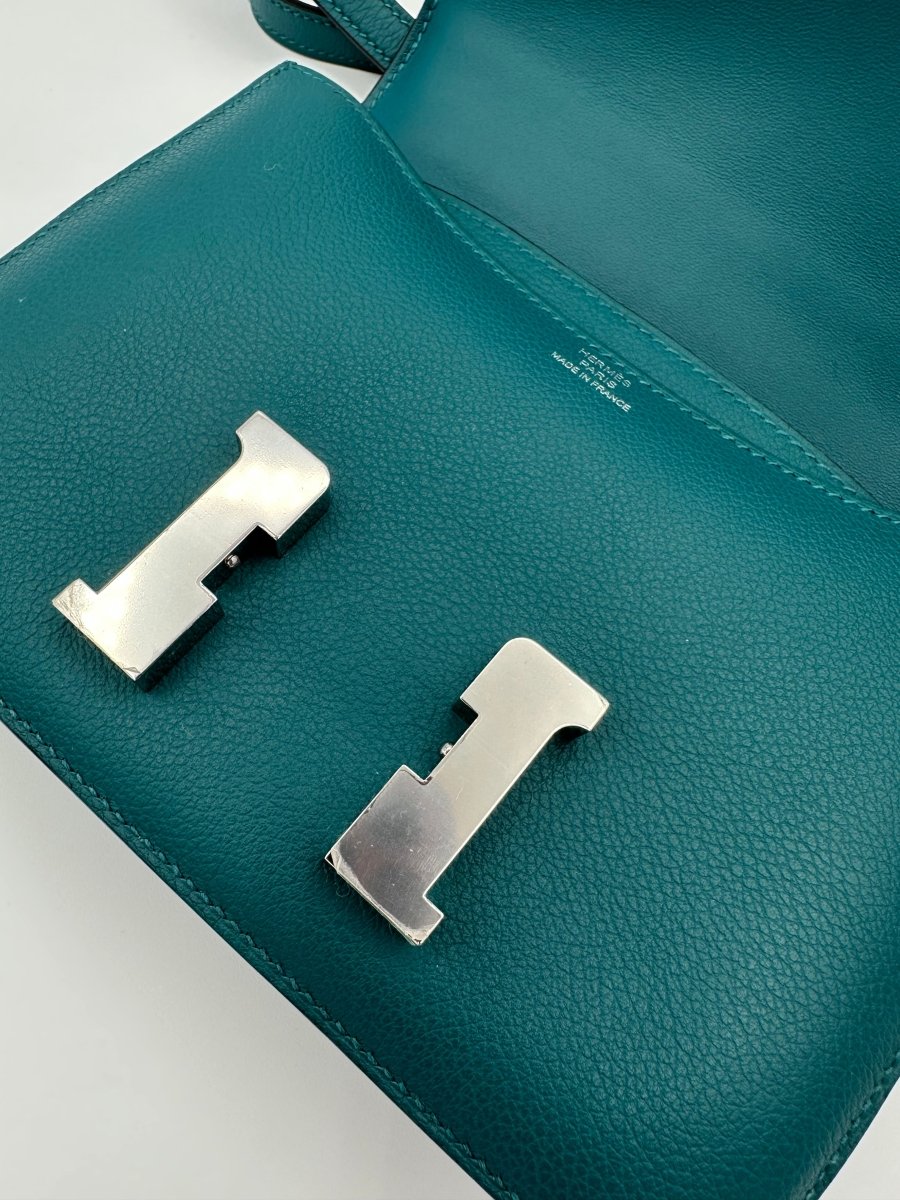 Hermes 2022 Constance 18 Vert Bosphore PHW - Carly Julia Sells Stuff, LLC