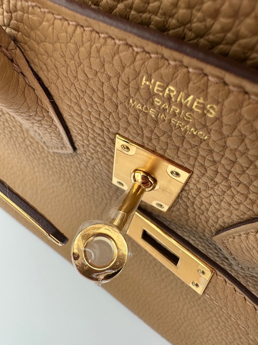 Hermes Birkin 25 Biscuit GHW - Carly Julia Sells Stuff, LLC