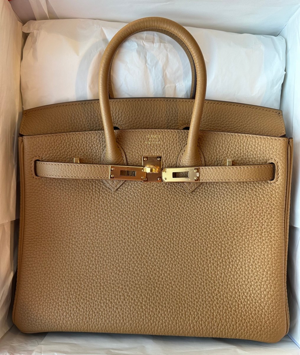 Hermes Birkin 25 Biscuit GHW - Carly Julia Sells Stuff, LLC