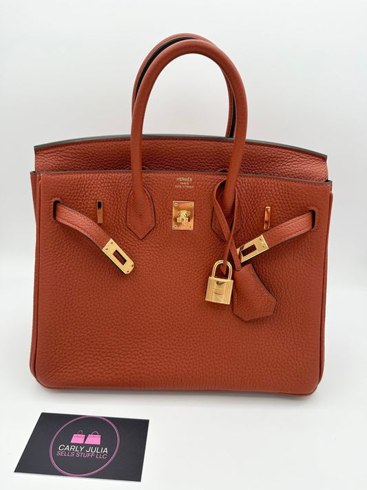 Hermes Birkin 25 Cuivre GHW - Carly Julia Sells Stuff, LLC