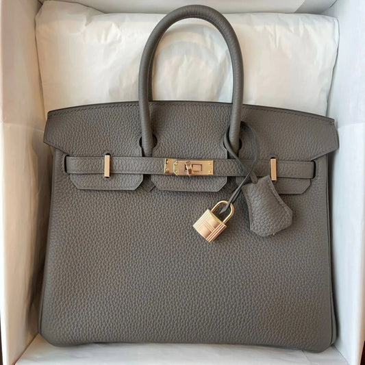 Hermes Birkin 25 Etain RGHW - Carly Julia Sells Stuff, LLC