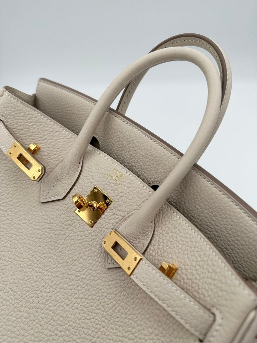 Hermes Birkin 25 Togo Craie GHW - Carly Julia Sells Stuff, LLC